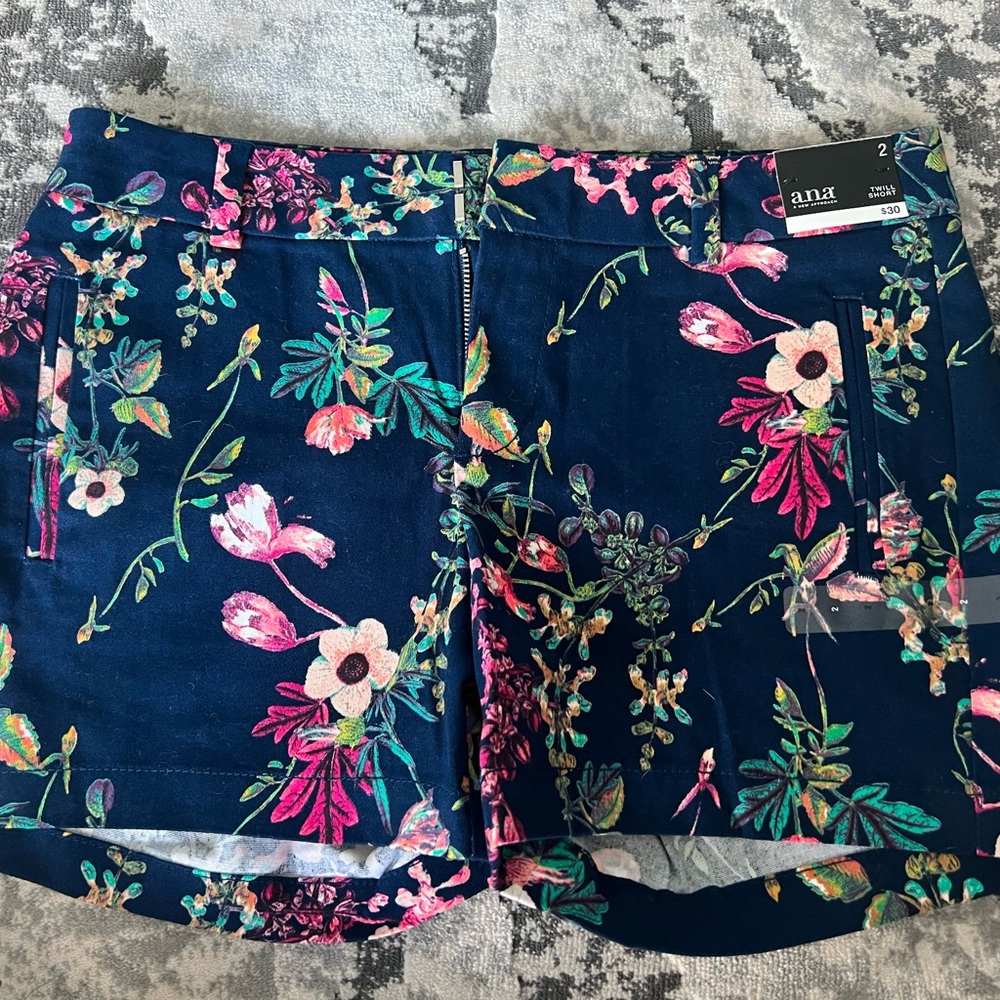 Brand New still with tags A.n.a Twill Shorts.